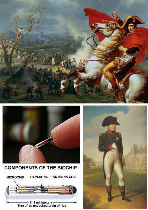 napoleon si cipul din capul sau